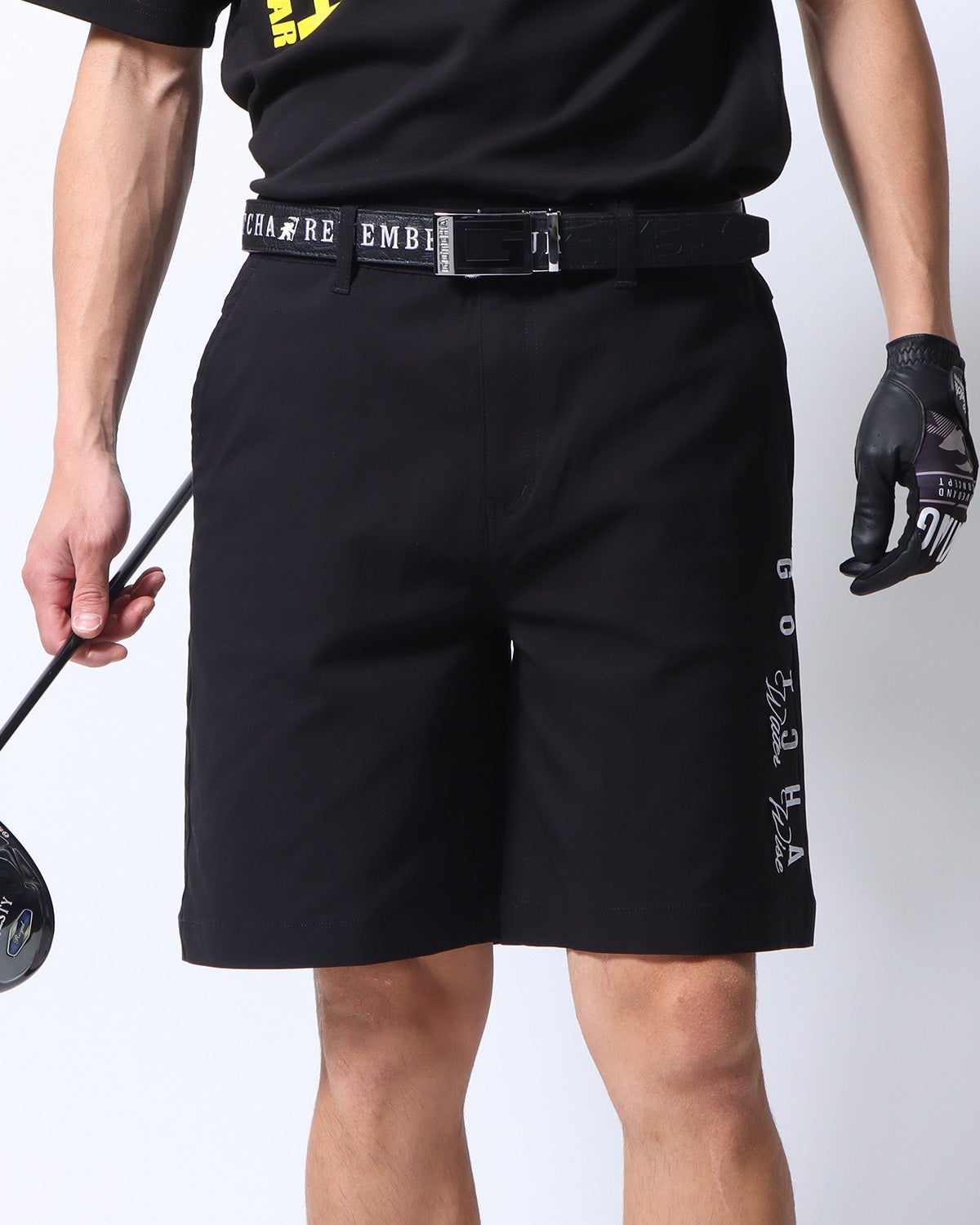 ブラック：180cm/70kg(Lサイズ着用)