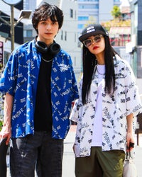 左：170cm(Mサイズ着用)、右：160ｃｍ（Ｍサイズ着用）