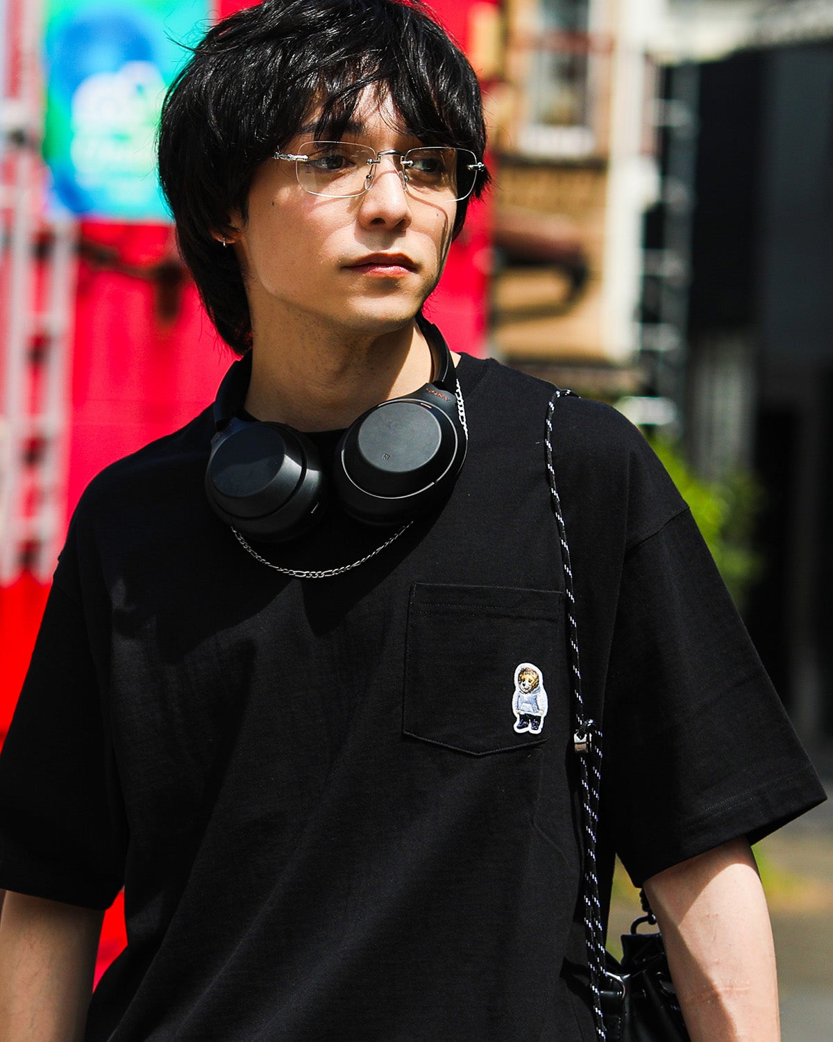 ブラック：175cm(Mサイズ着用)