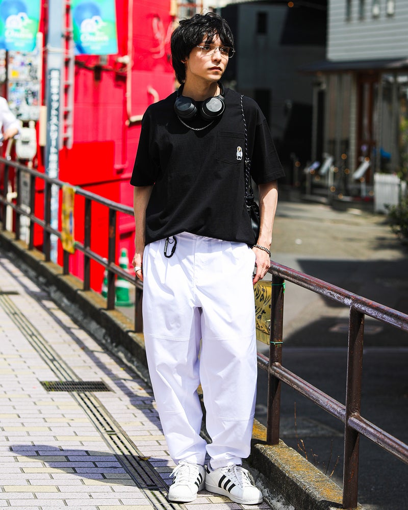 ブラック：175cm(Mサイズ着用)