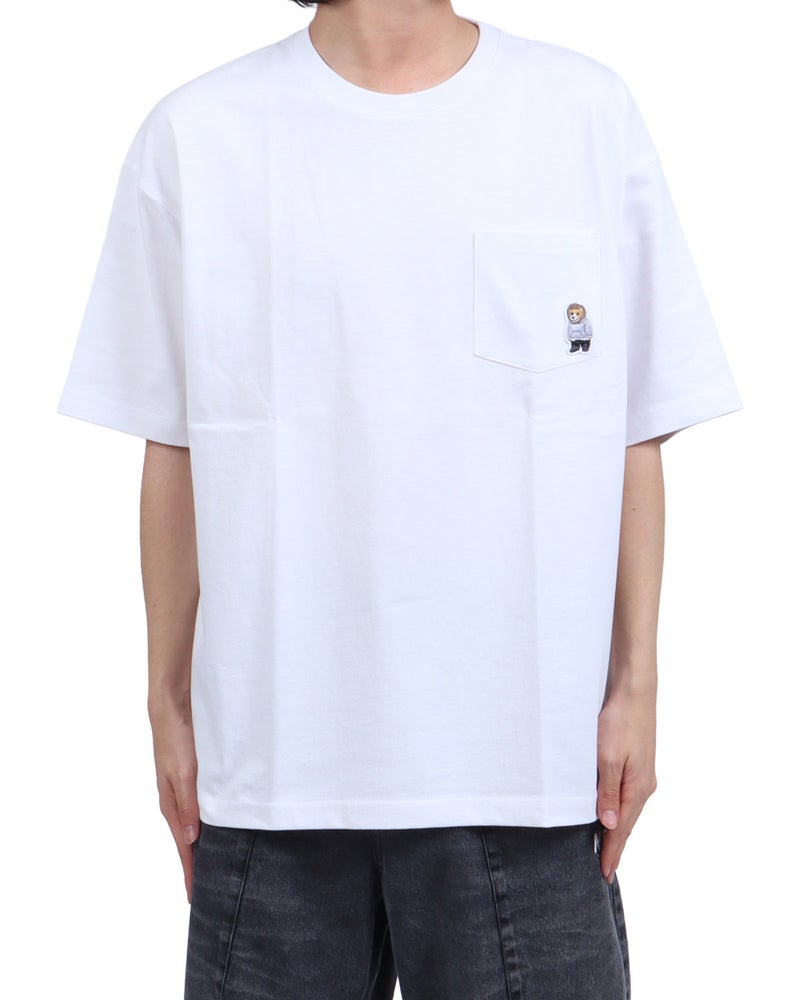 ホワイト：173cm63kg(Lサイズ着用)