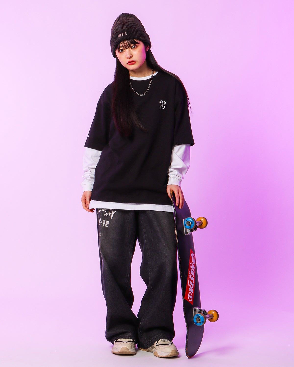 その他：160cm(Mサイズ着用)