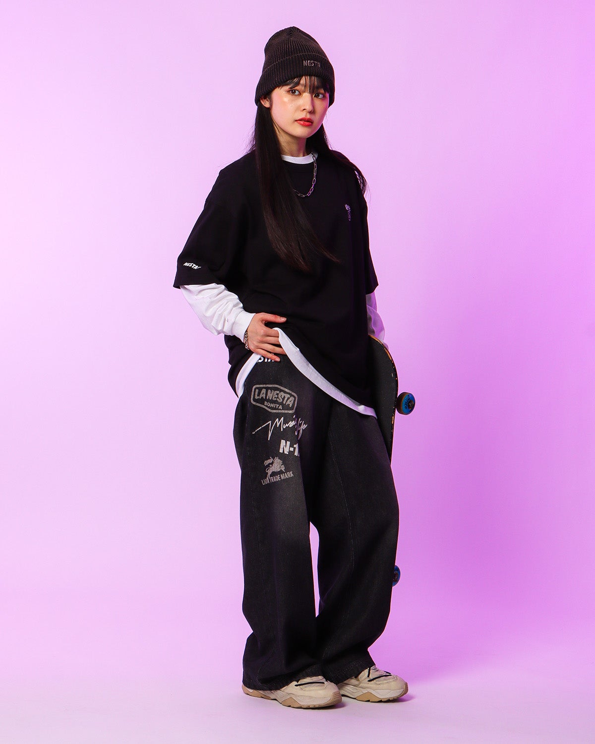 その他：160cm(Mサイズ着用)