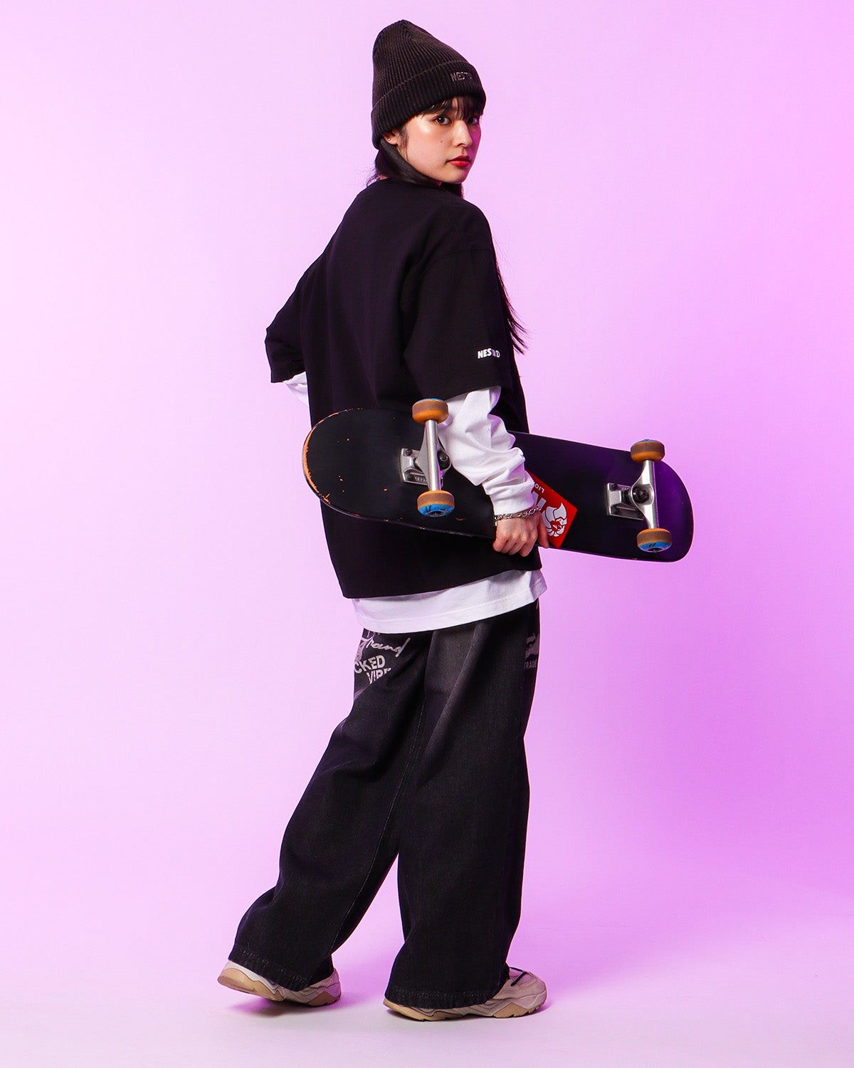 その他：160cm(Mサイズ着用)