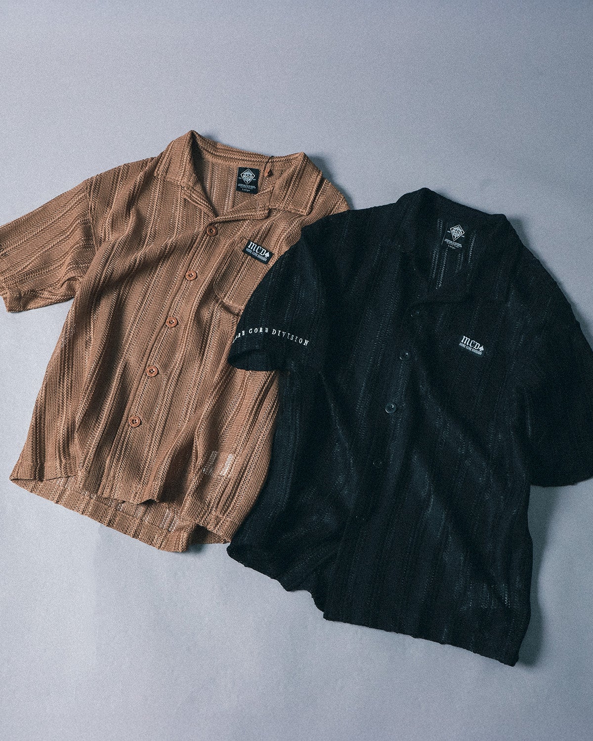 ウォッシャブル 半袖 ニット シャツ