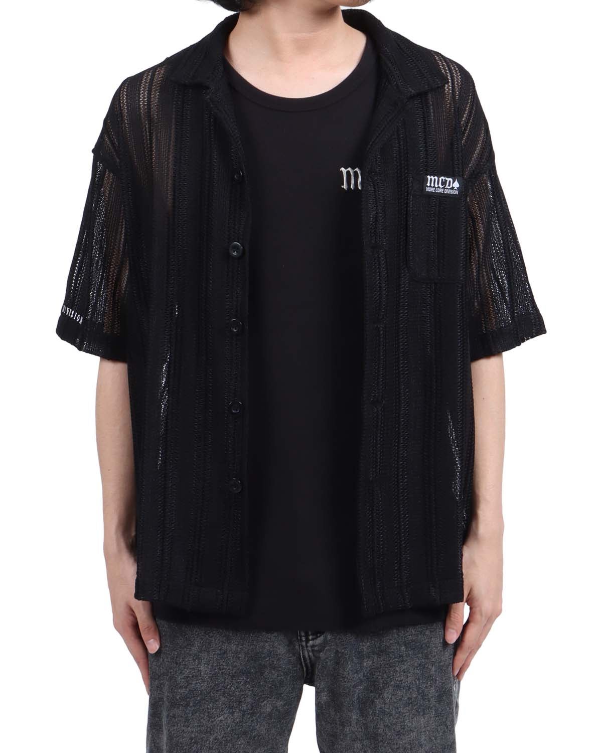 MCD] ウォッシャブル 半袖 ニット シャツ | PEET ONLINE STORE