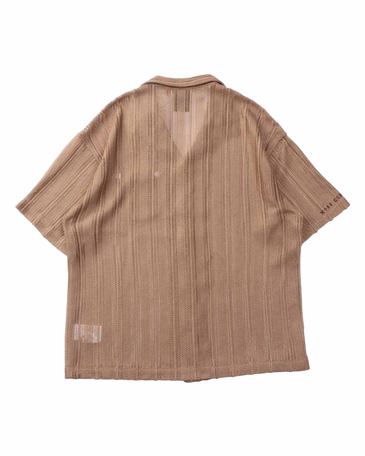 MCD] ウォッシャブル 半袖 ニット シャツ | PEET ONLINE STORE