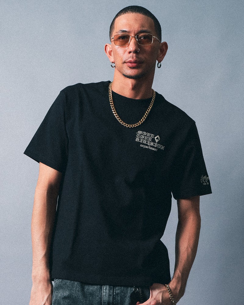 ブラック：183cm(Lサイズ着用)