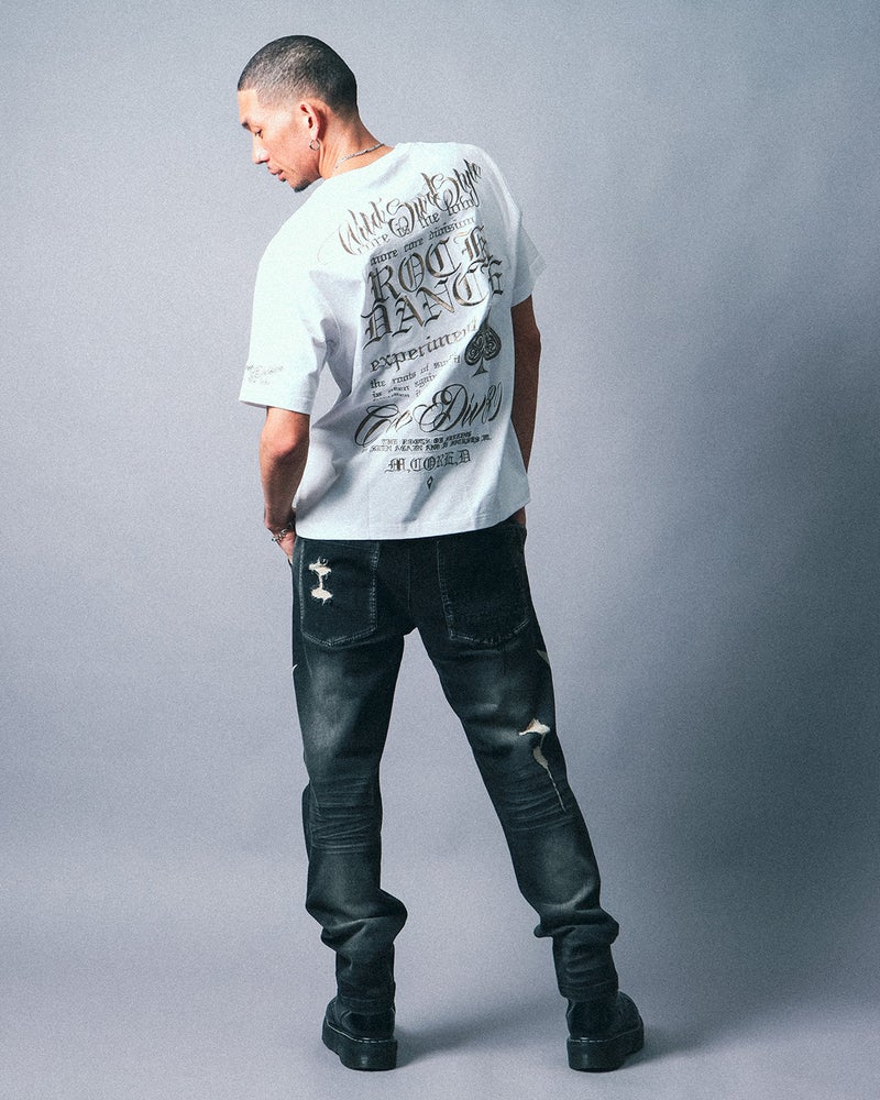 ホワイト：183cm(XLサイズ着用)