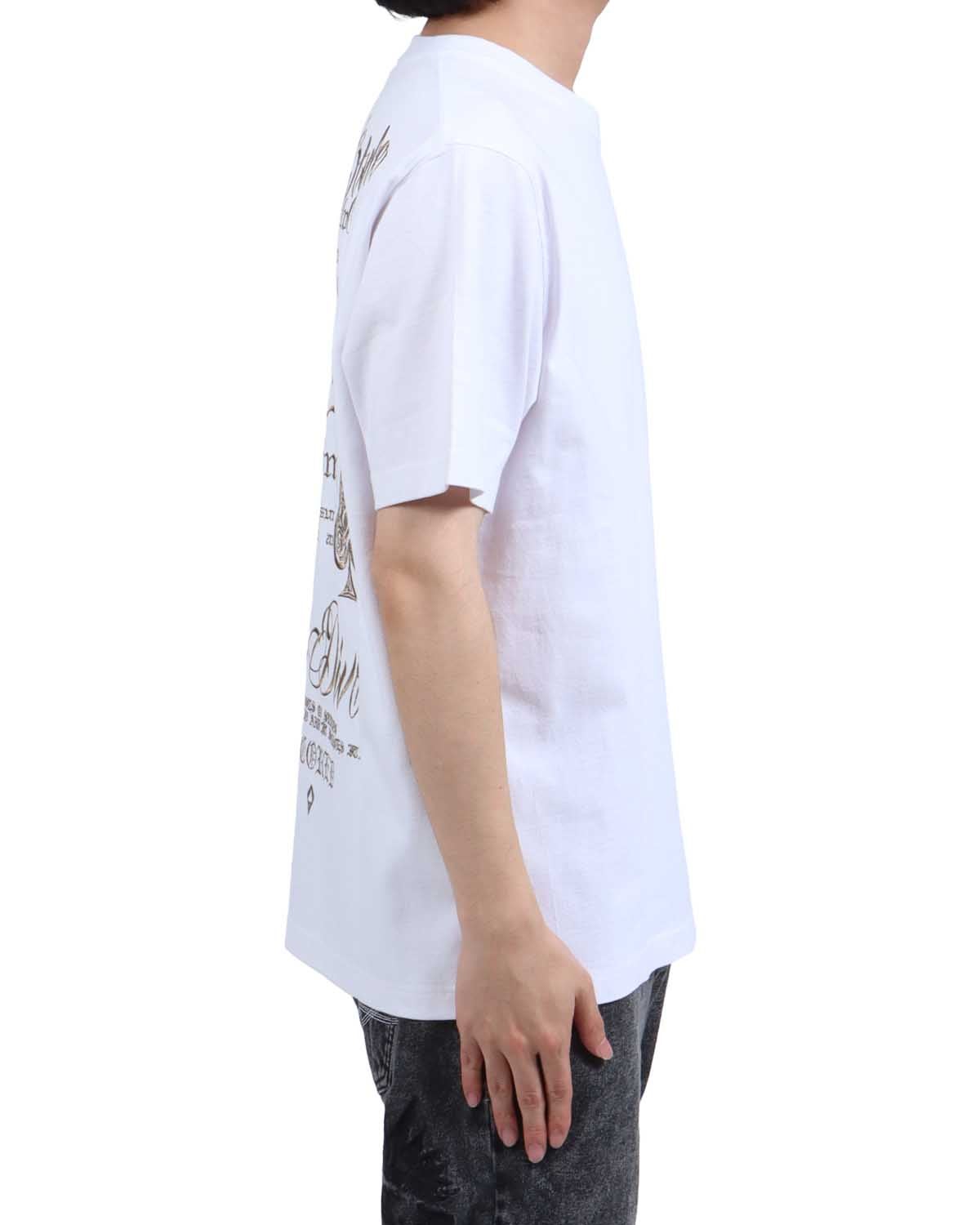 ホワイト：173cm63kg(Lサイズ着用)