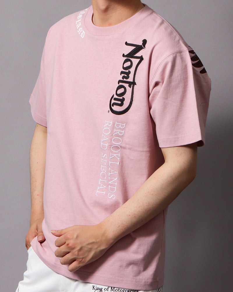 ピンクグレー：178cm/75kg(Lサイズ着用)