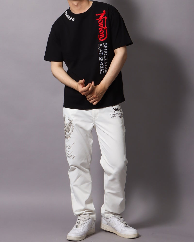 ブラック：178cm/75kg(Lサイズ着用)