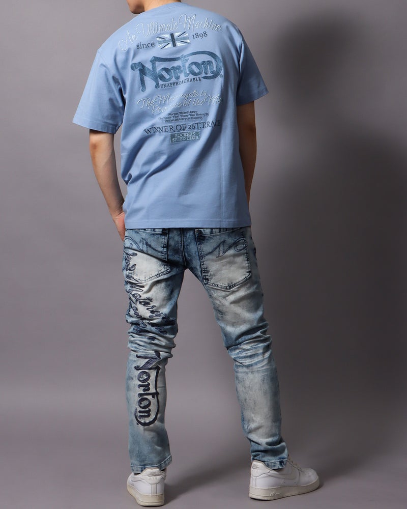 ブルー：178cm/75kg(Lサイズ着用)