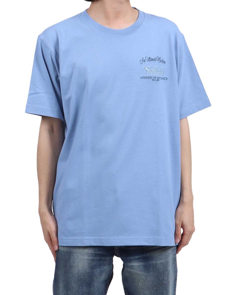 ブルー：173cm63kg(Lサイズ着用)