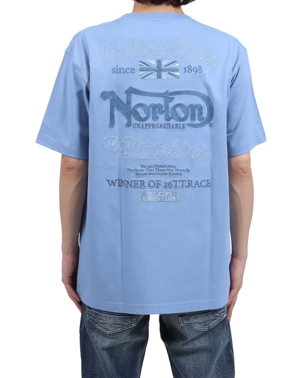 ブルー：173cm63kg(Lサイズ着用)