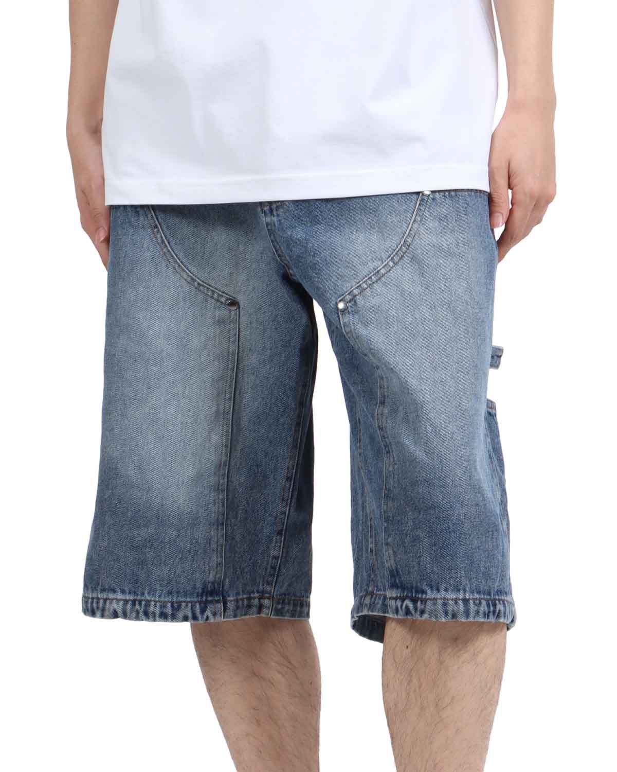 STONE デニムショーツ Karl Kani] SL デニム ダブルニー ショーツ | PEET ONLINE STORE