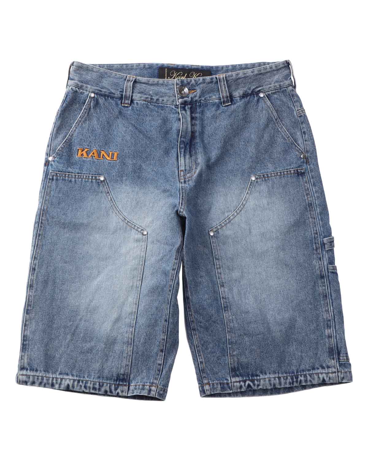 STONE デニムショーツ Karl Kani] SL デニム ダブルニー ショーツ | PEET ONLINE STORE