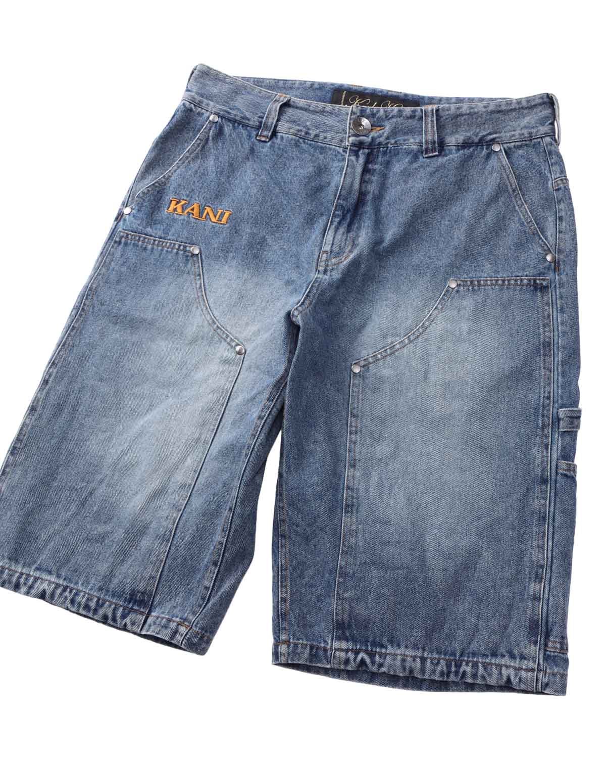 Karl Kani] SL デニム ダブルニー ショーツ | PEET ONLINE STORE