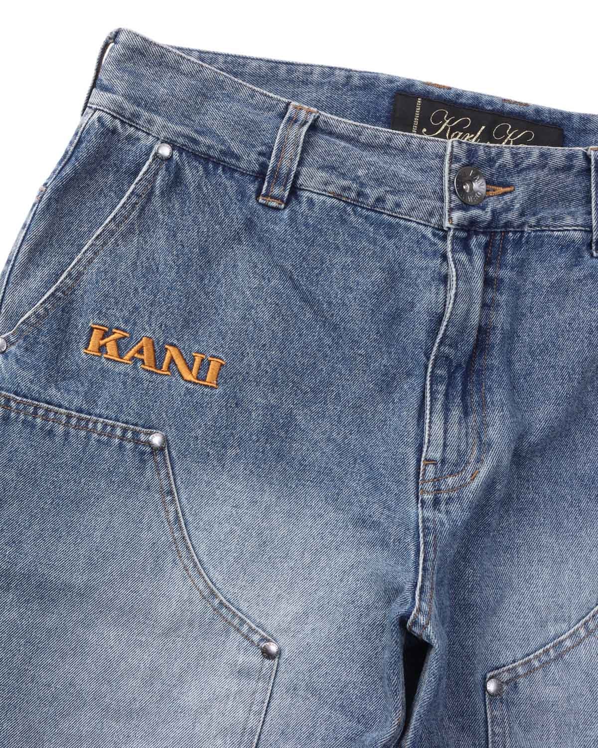 Karl Kani] SL デニム ダブルニー ショーツ | PEET ONLINE STORE