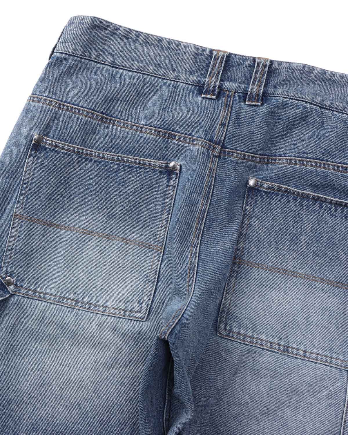 Karl Kani] SL デニム ダブルニー ショーツ | PEET ONLINE STORE
