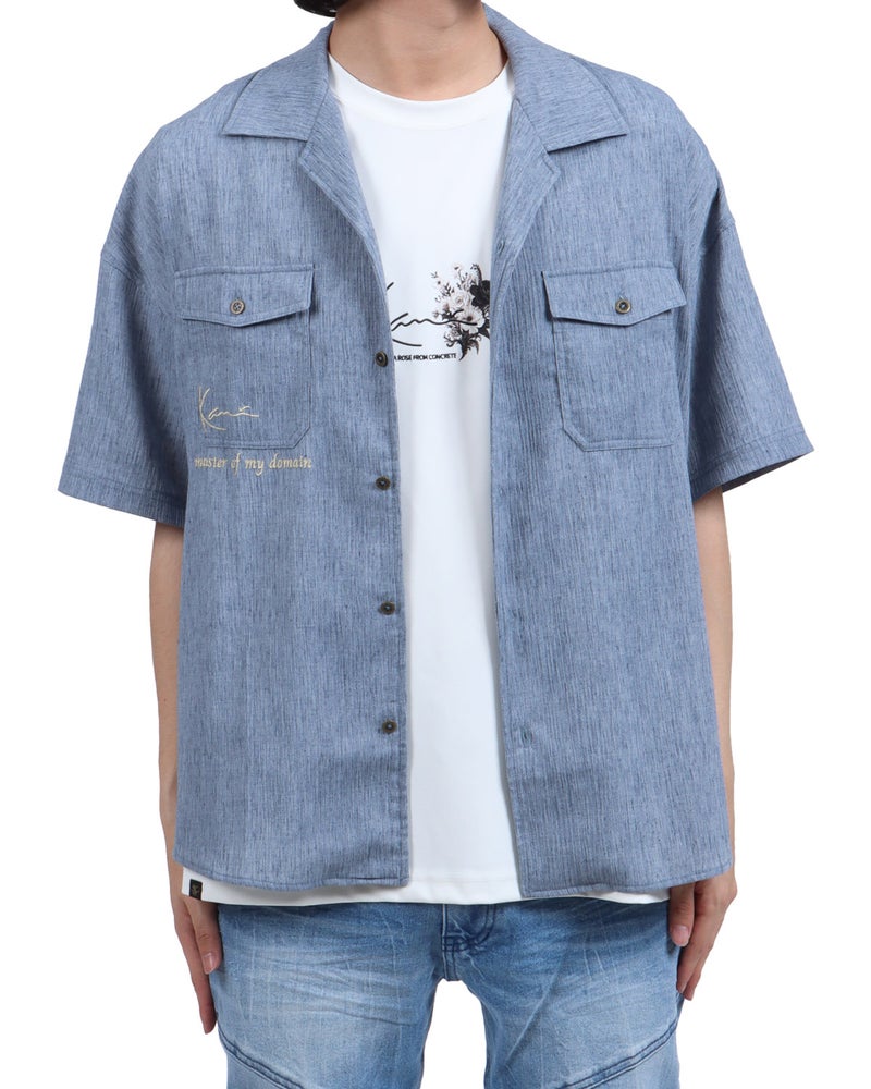 エメラルドグリーン：173cm63kg(Lサイズ着用)