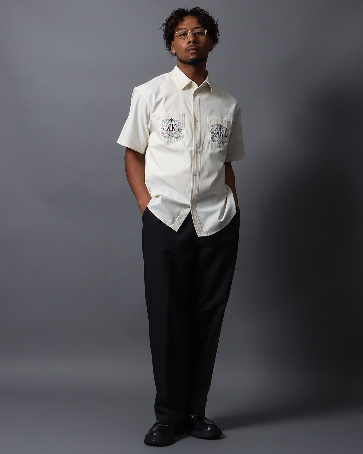 Karl Kani] ストレッチ クラシック KK 半袖 シャツ | PEET ONLINE STORE