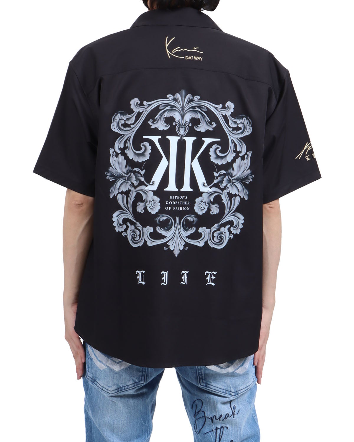 Karl Kani] ストレッチ クラシック KK 半袖 シャツ | PEET ONLINE STORE