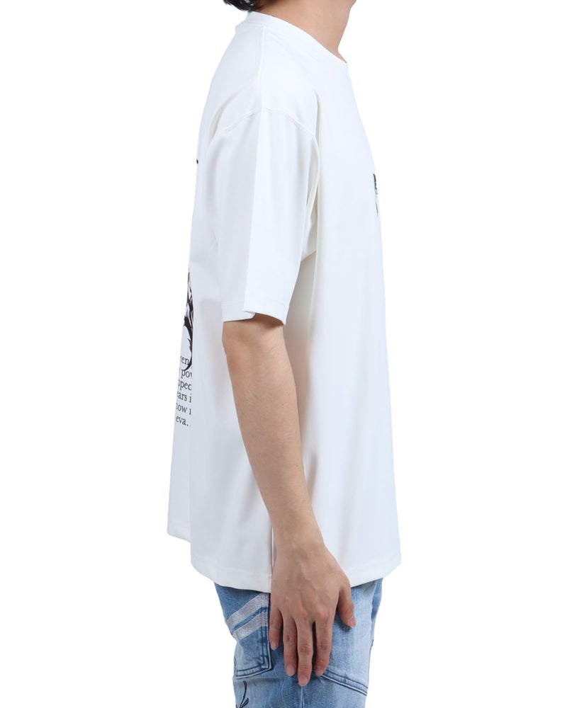 ホワイト：173cm63kg(Lサイズ着用)