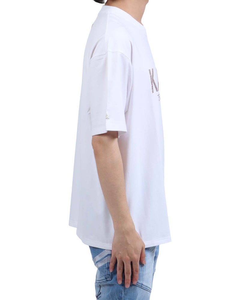 ホワイト：173cm63kg(Lサイズ着用)