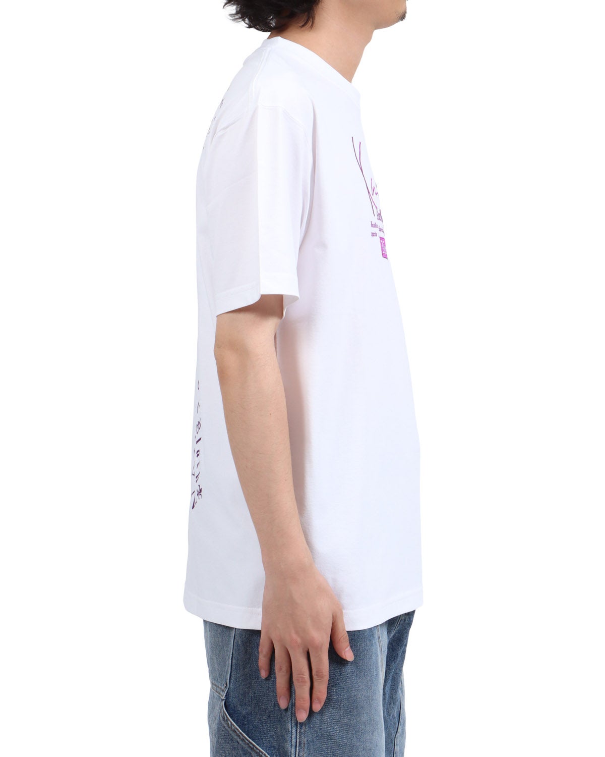 ホワイト：173cm63kg(Lサイズ着用)