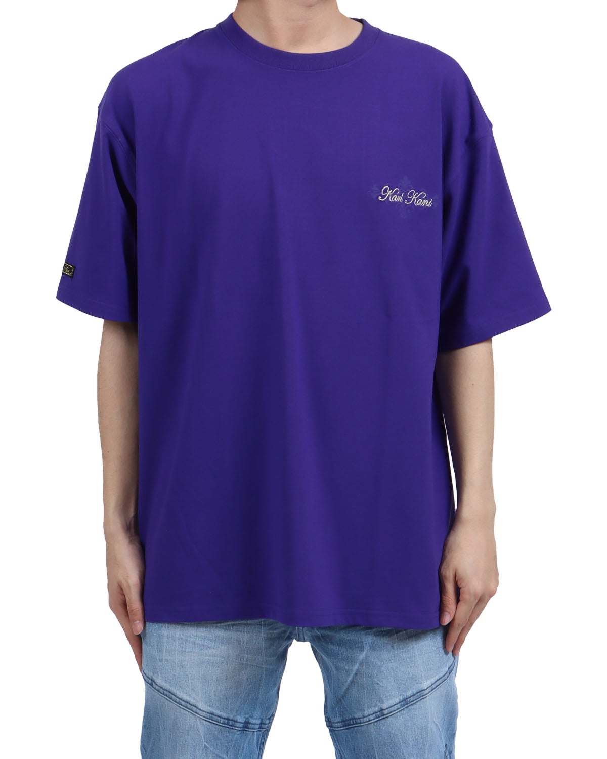 パープル：173cm63kg(Lサイズ着用)