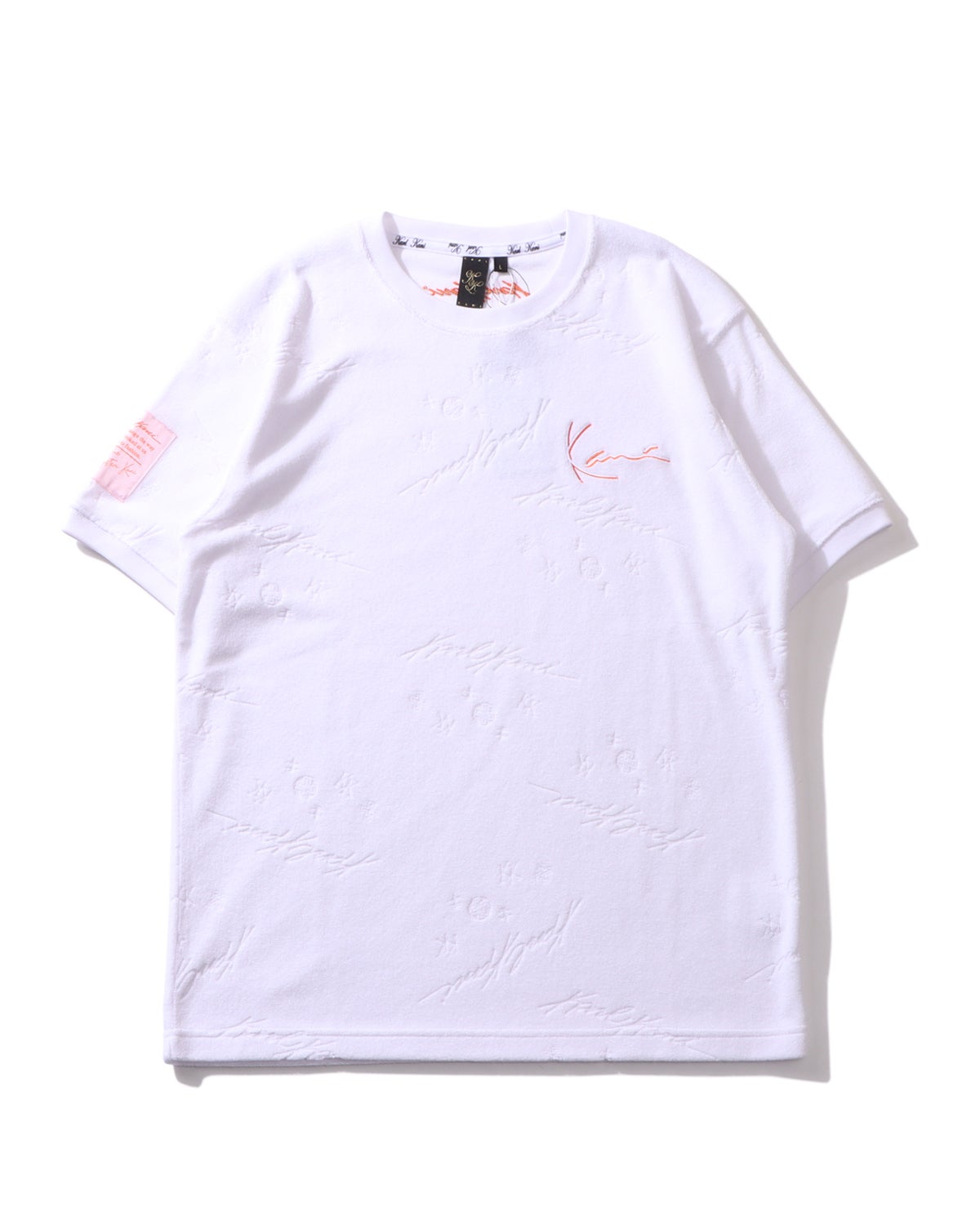 デオドラント パイル 総柄 ポイントカラー T