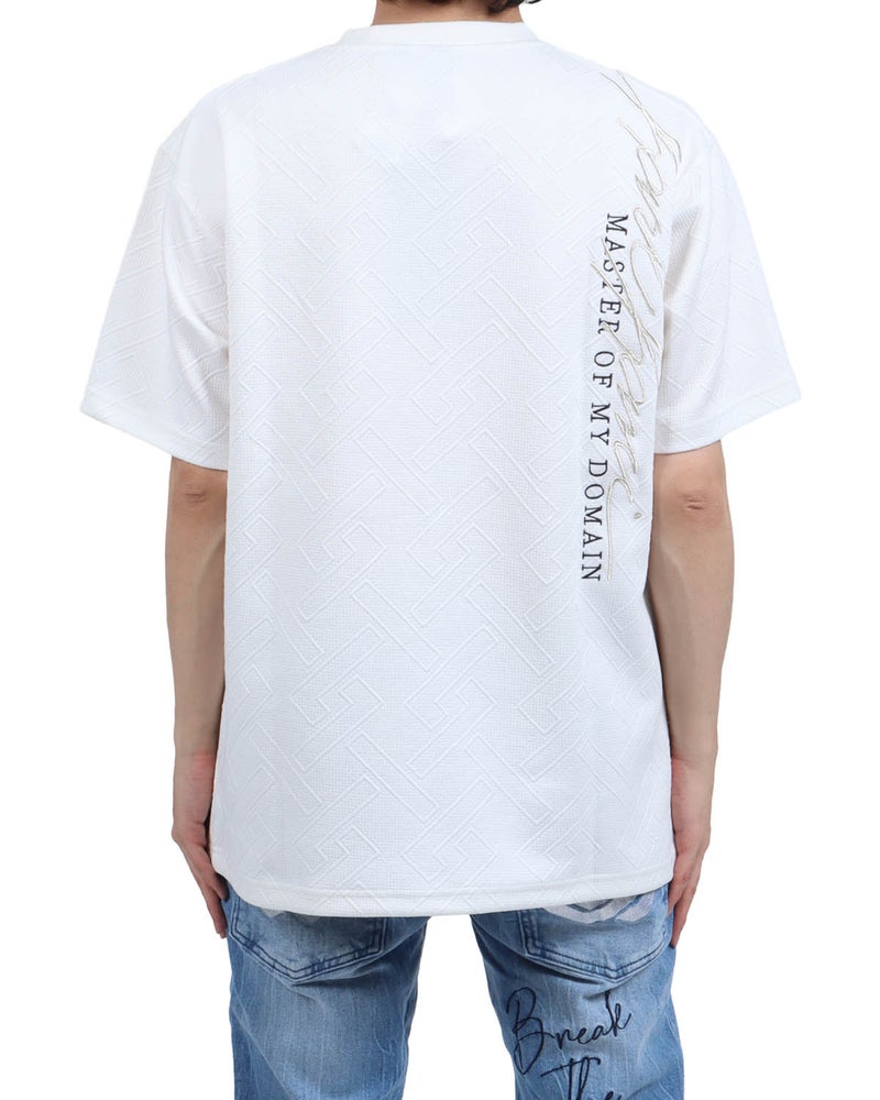 ホワイト：173cm63kg(Lサイズ着用)