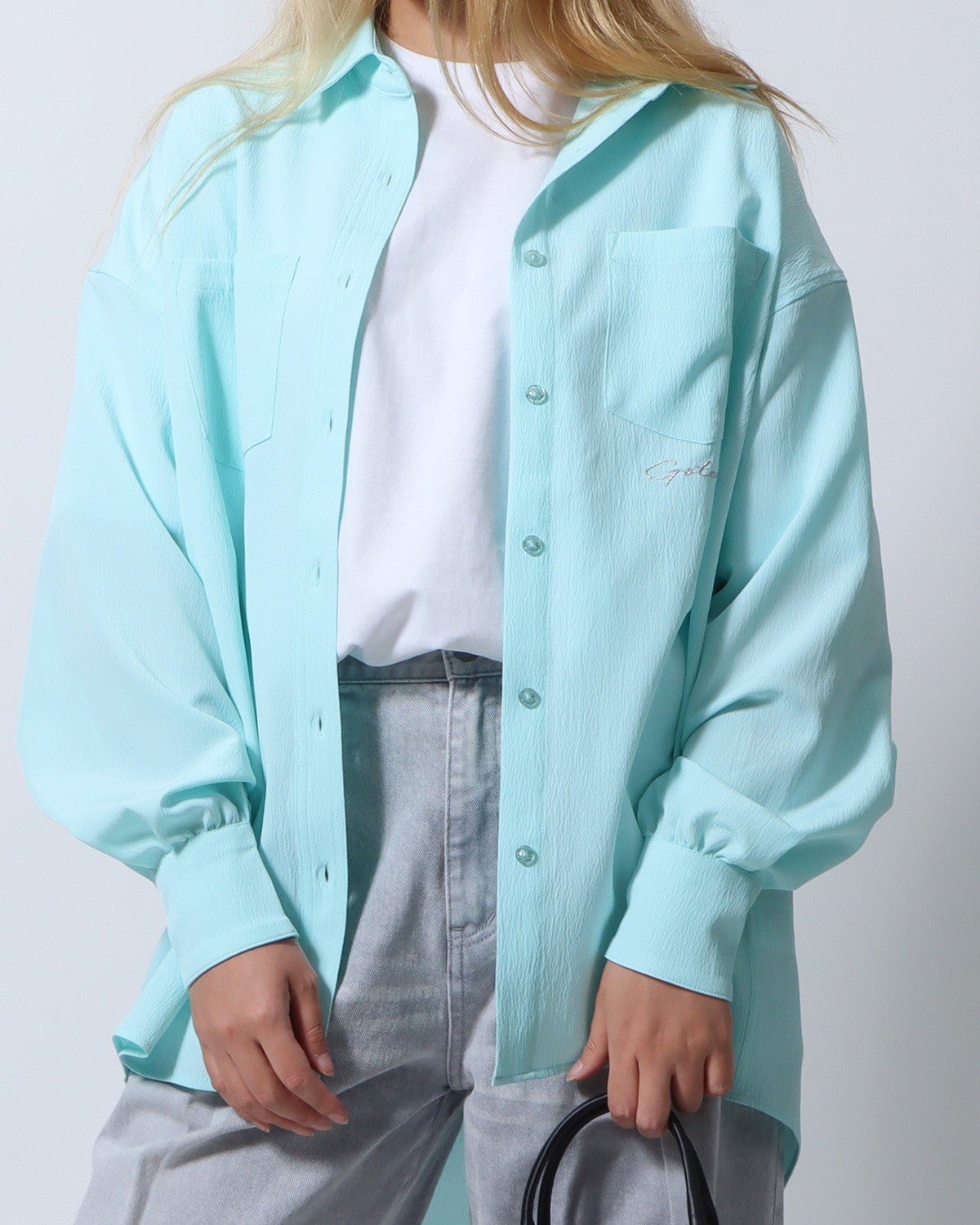 ウィメンズボリュームスリーブシャツ