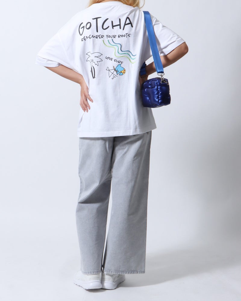 ホワイト：167cm(Lサイズ着用)