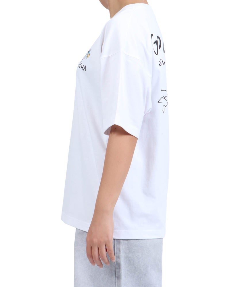 ホワイト：167cm(Lサイズ着用)