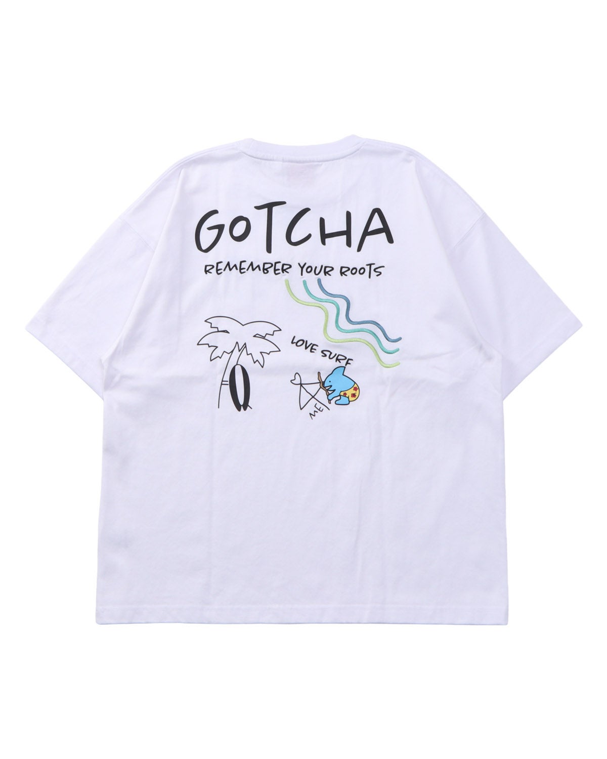 GOTCHA] ウィメンズ 吸水速乾 フィッシュマン 砂浜 らくがき T | PEET