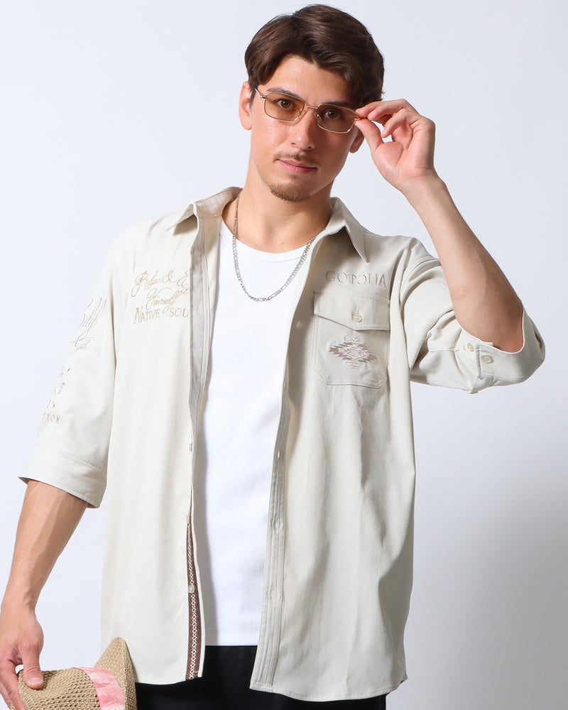 サンドベージュ：180cm/70kg(Lサイズ着用)