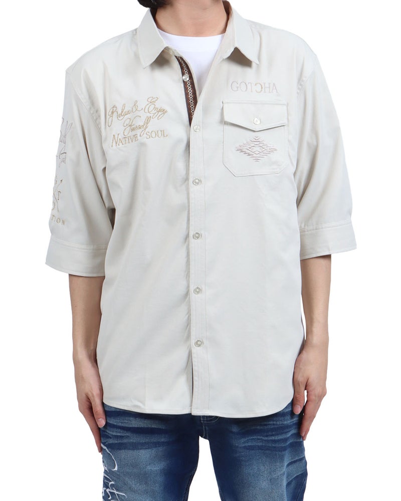 サンドベージュ：173cm63kg(Lサイズ着用)