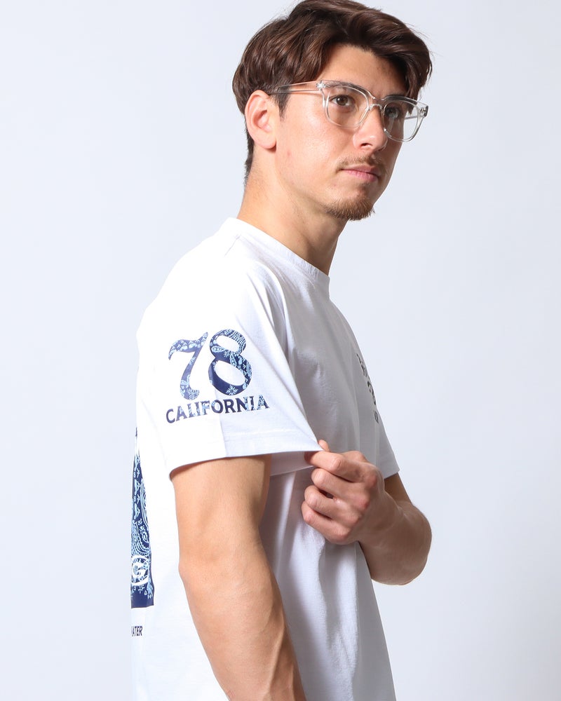 ホワイト：180cm/70kg(Lサイズ着用)