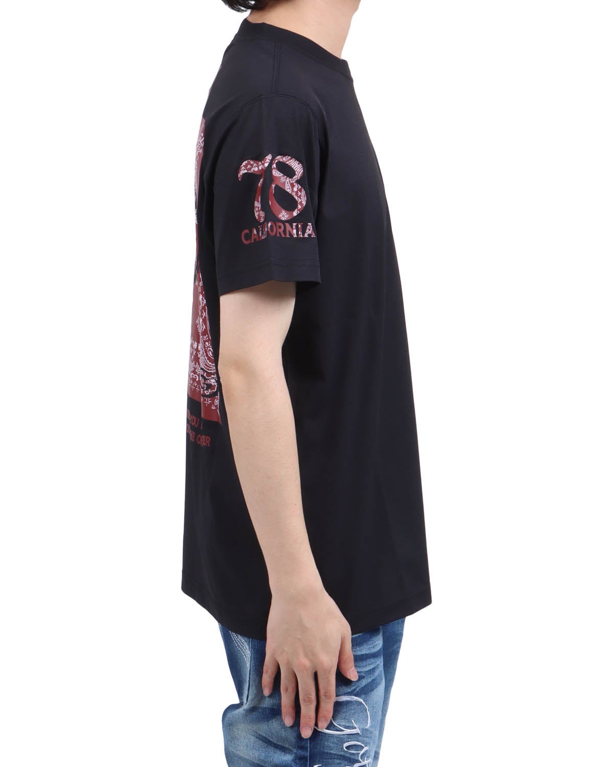 ブラック：173cm63kg(Lサイズ着用)