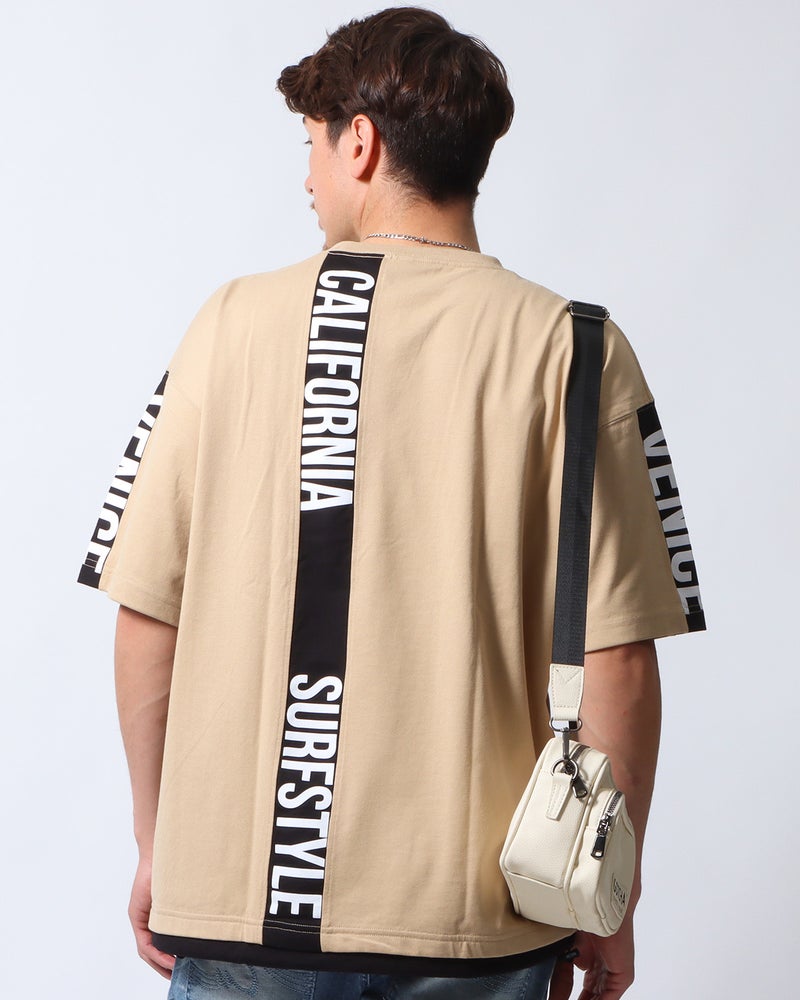 サンドベージュ：180cm/70kg(Lサイズ着用)