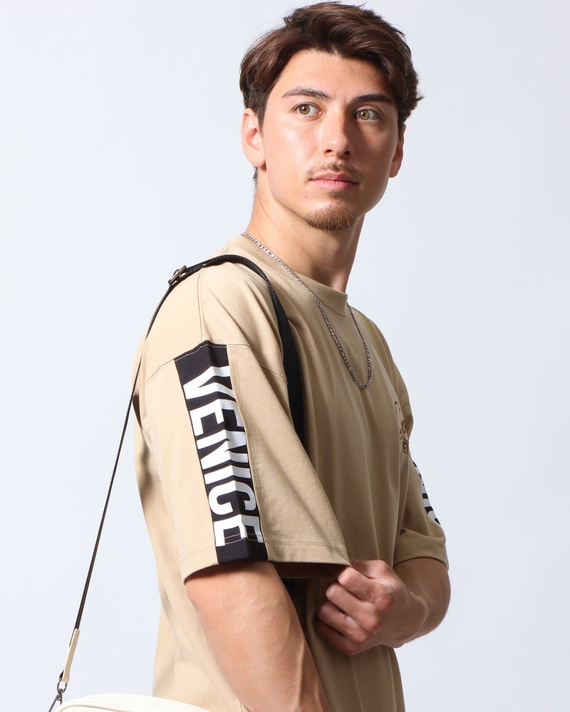 サンドベージュ：180cm/70kg(Lサイズ着用)