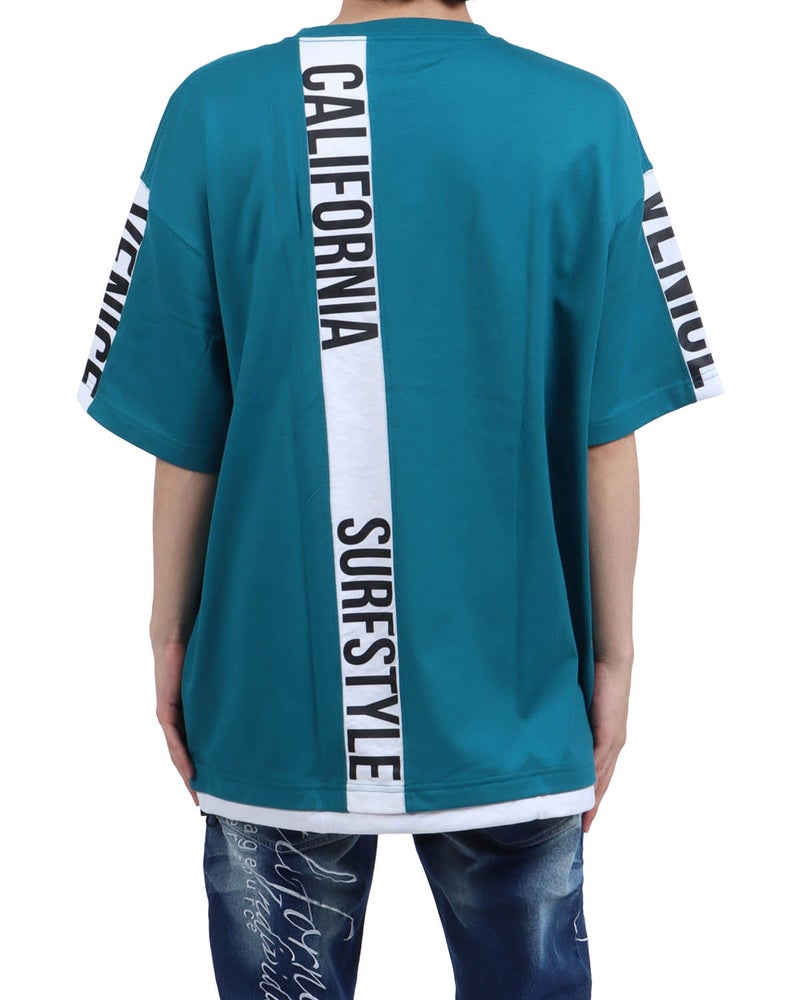 グリーン：173cm63kg(Lサイズ着用)