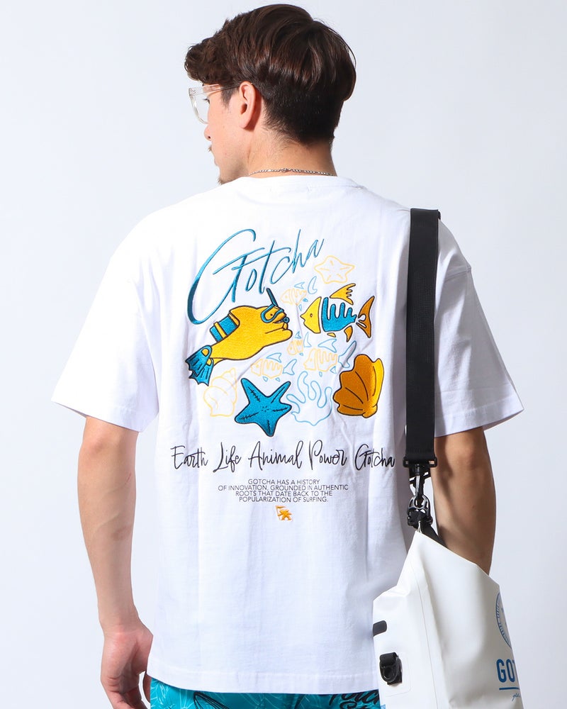 ホワイト：180cm/70kg(Lサイズ着用)