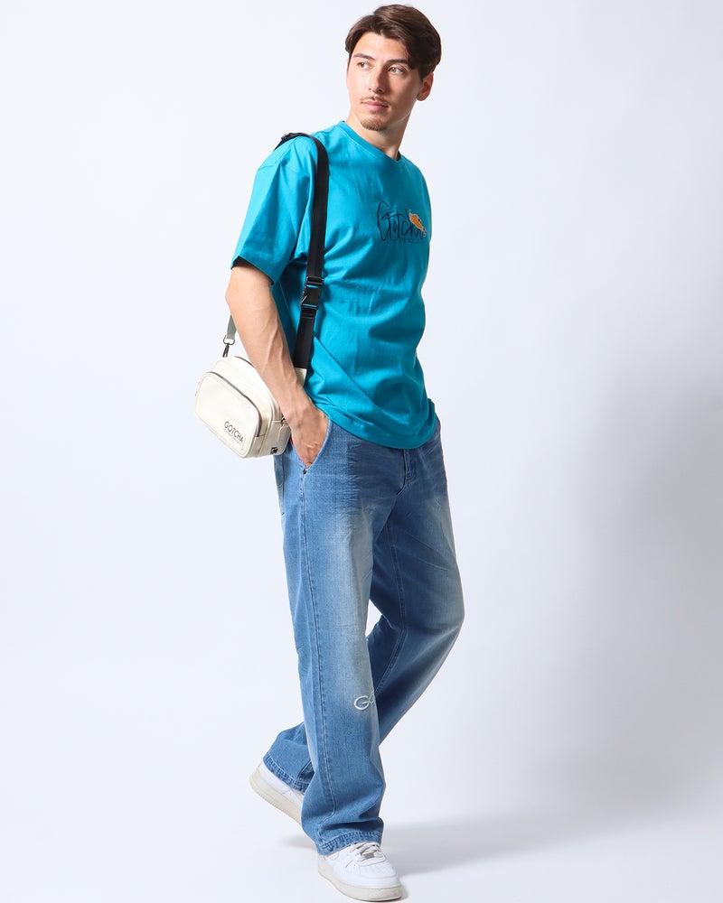 ブルー：180cm/70kg(Lサイズ着用)