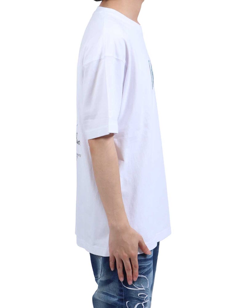 ホワイト：173cm63kg(Lサイズ着用)