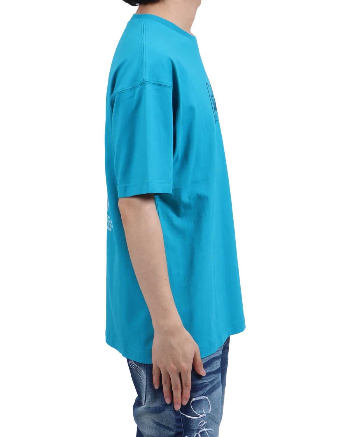 ブルー：173cm63kg(Lサイズ着用)