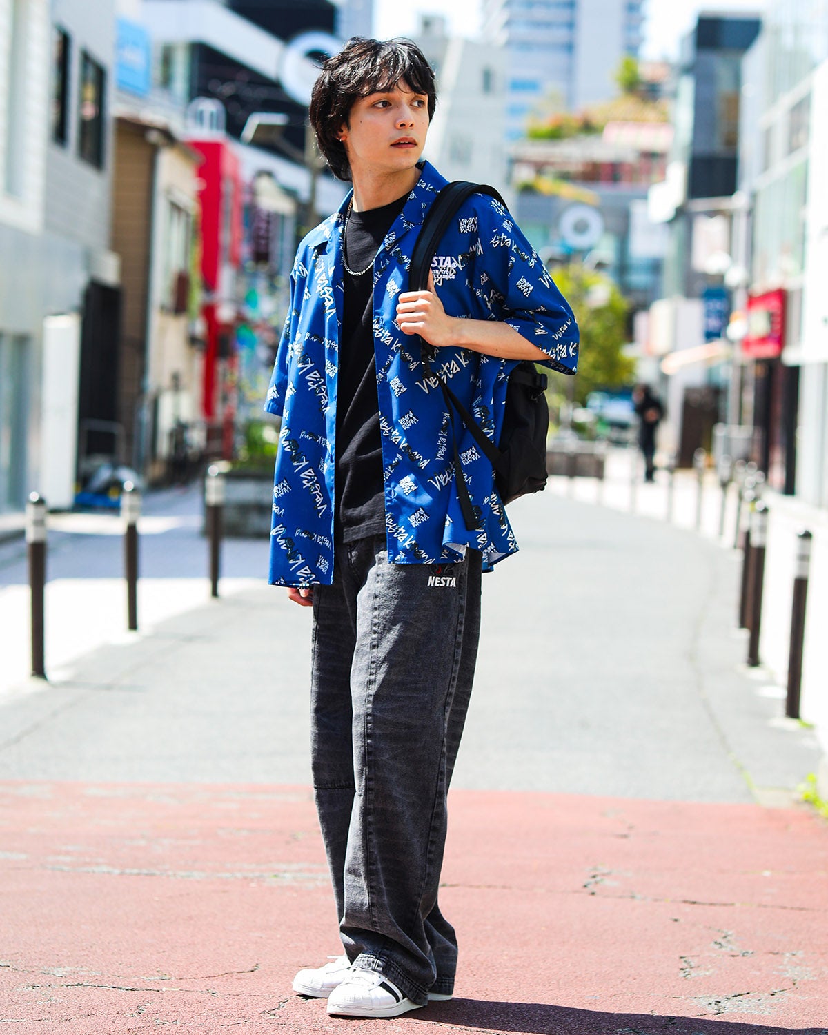 ブラック：175cm(Mサイズ着用)