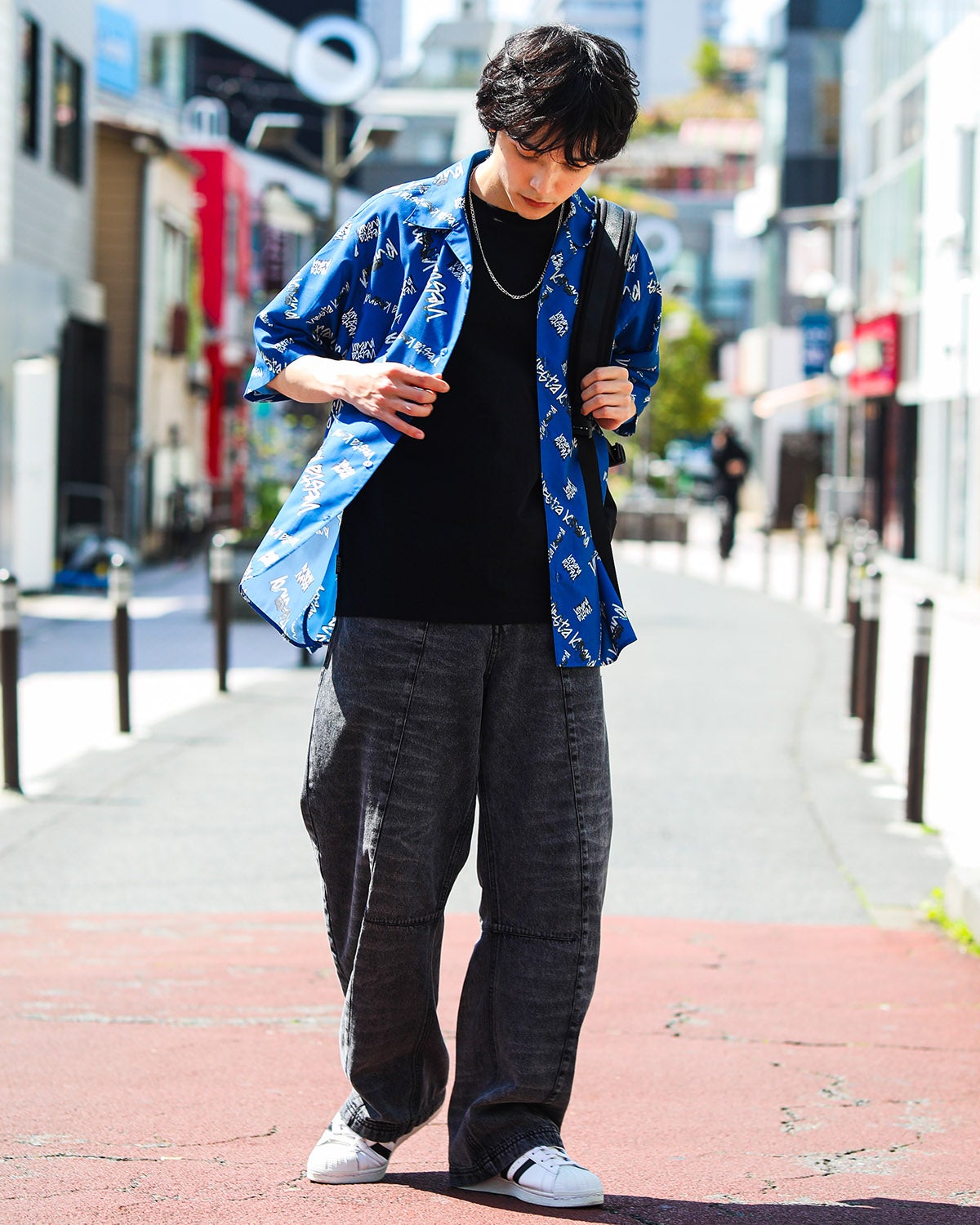 ブラック：175cm(Mサイズ着用)